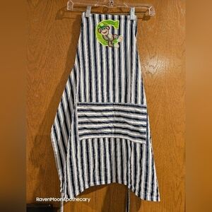 Apron With Letter C and a Monkey